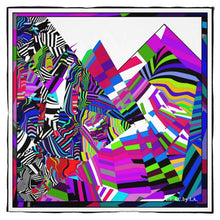 Carica l'immagine nel visualizzatore di Gallery, Foulard in seta linea Mai invisibili