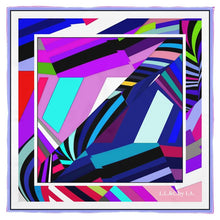 Carica l'immagine nel visualizzatore di Gallery, Foulard in seta linea Mai invisibili