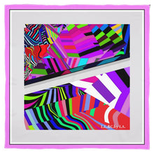 Carica l'immagine nel visualizzatore di Gallery, Foulard in seta linea Mai invisibili