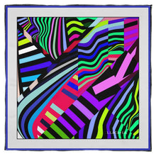 Carica l'immagine nel visualizzatore di Gallery, Foulard in seta linea Mai invisibili