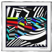 Carica l'immagine nel visualizzatore di Gallery, Foulard in seta linea Mai invisibili