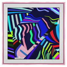 Carica l'immagine nel visualizzatore di Gallery, Foulard in seta linea Mai invisibili