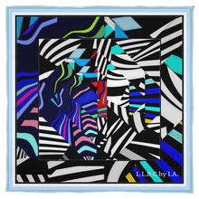 Carica l'immagine nel visualizzatore di Gallery, Foulard in seta linea Mai invisibili