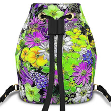 Carica l'immagine nel visualizzatore di Gallery, Zainetto in pelle linea Il fiorame