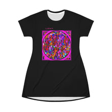 Load image into Gallery viewer, All Over Print T-Shirt Dress Laila Lago & C. by Iannilli Antonella
