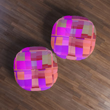 Load image into Gallery viewer, Tufted Floor Pillow, Round Laila Lago & C. by Iannilli Antonella