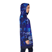 Load image into Gallery viewer, Women's Hoodie Dress (AOP) Stampa Laila Lago & C. by Iannilli Antonella