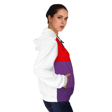 Load image into Gallery viewer, Women’s Full-Zip Hoodie (AOP) Laila Lago & C. by Iannilli Antonella