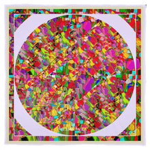 Load image into Gallery viewer, Foulard in seta linea Tulips