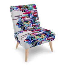 Carica l'immagine nel visualizzatore di Gallery, Poltrona  con stampa artistica linea Futura