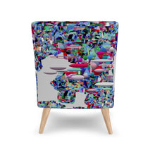 Carica l'immagine nel visualizzatore di Gallery, Poltrona  con stampa artistica linea Futura