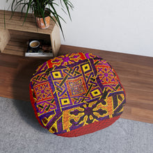 Carica l'immagine nel visualizzatore di Gallery, Tufted Floor Pillow, Round Laila Lago & C. by Iannilli Antonella