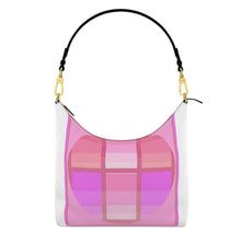 Carica l'immagine nel visualizzatore di Gallery, Borsa in pelle linea Gradazioni rosa