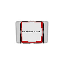 Carica l'immagine nel visualizzatore di Gallery, Borsa  a spalla in pelle linea Il fiorame