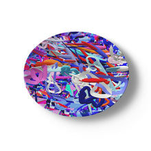 Carica l'immagine nel visualizzatore di Gallery, Piatto  artistico da collezione linea 3D