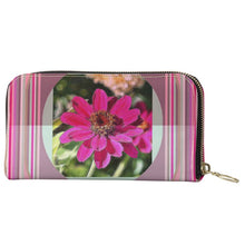 Load image into Gallery viewer, Portafoglio in pelle linea Le margherite