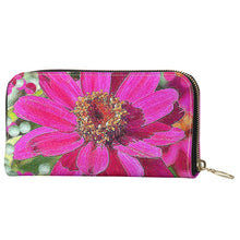 Load image into Gallery viewer, Portafoglio in pelle linea Le margherite