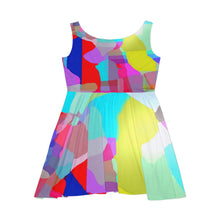 Load image into Gallery viewer, Women's Skater Dress stampa Laila Lago & C. by I.A.