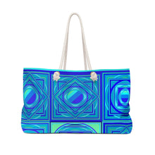 Load image into Gallery viewer, Beach bag with artistic print designed by Laila Lago & C. by Iannilli Antonella