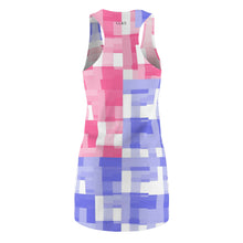 Load image into Gallery viewer, Dress with summer art print designed by Laila Lago & C. by Iannilli Antonella