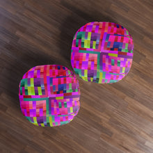 Carica l'immagine nel visualizzatore di Gallery, Tufted Floor Pillow, Round Laila Lago & C. by Iannilli Antonella