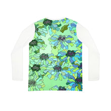 Load image into Gallery viewer, Women's Long Sleeve V-neck Shirt (AOP) Laila Lago & C. by I.A.
