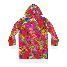 Load image into Gallery viewer, Women's Hoodie Dress (AOP) Laila Lago & C. by Iannilli Antonella