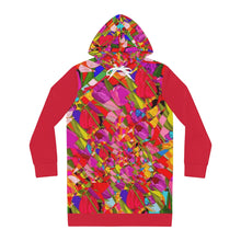 Carica l'immagine nel visualizzatore di Gallery, Women's Hoodie Dress (AOP) Laila Lago & C. by Iannilli Antonella