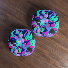 Load image into Gallery viewer, Tufted Floor Pillow, Round Laila Lago & C. by Iannilli Antonella