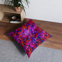 Carica l'immagine nel visualizzatore di Gallery, Tufted Floor Pillow, Square Laila Lago & C. by Iannilli Antonella