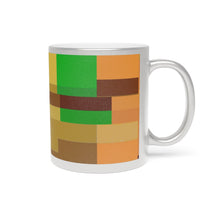 Carica l'immagine nel visualizzatore di Gallery, Metallic Mug Silver stampa Laila Lago & C. by Iannilli Antonella