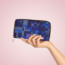 Load image into Gallery viewer, Zipper Wallet Stampa Laila Lago & C. by Iannilli Antonella