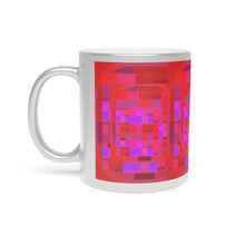 Carica l'immagine nel visualizzatore di Gallery, Metallic Mug  Silver     stampa Laila Lago & C. by Iannilli Antonella