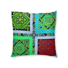 Carica l'immagine nel visualizzatore di Gallery, Tufted Floor Pillow, Square Laila Lago & C. by Iannilli Antonella