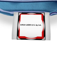 Carica l'immagine nel visualizzatore di Gallery, Cuscino rotondo linea- bimbi sereni-