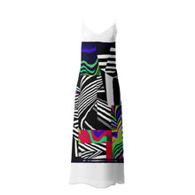 Carica l'immagine nel visualizzatore di Gallery, Abito romantico in seta