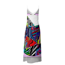 Carica l'immagine nel visualizzatore di Gallery, Abito in seta elegante linea Entra nel sogno mai invisibili