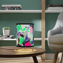 Load image into Gallery viewer, Tripod Lamp with High-Res Printed Shade, US/CA plug Laila Lago & C. by Iannilli Antonella