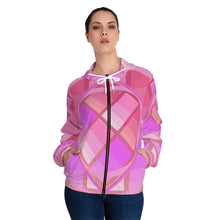 Carica l'immagine nel visualizzatore di Gallery, Women’s Full-Zip Hoodie (AOP) Laila Lago & C. by I.A.