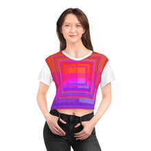 Load image into Gallery viewer, AOP Crop Tee Laila Lago & C. by Iannilli Antonella