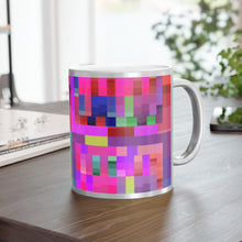 Load image into Gallery viewer, Metallic Mug  Silver  stampa Laila Lago & C. by Iannilli Antonella