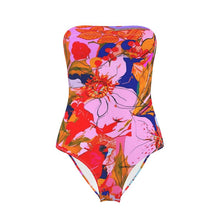 Load image into Gallery viewer, Costume sbracciato linea I fiori