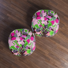 Carica l'immagine nel visualizzatore di Gallery, Tufted Floor Pillow, Round Laila Lago & C. by Iannilli Antonella