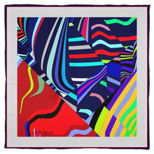 Carica l'immagine nel visualizzatore di Gallery, Foulard in seta linea Mai invisibili