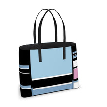 Load image into Gallery viewer, Borsa moderna in pelle linea Il mare dentro