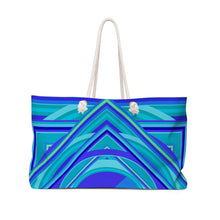 Load image into Gallery viewer, Beach bag with artistic print designed by Laila Lago & C. by Iannilli Antonella