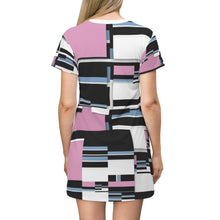 Load image into Gallery viewer, All Over Print T-Shirt Dress Laila Lago & C. by Iannilli Antonella