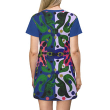Load image into Gallery viewer, Over Print T-Shirt Dress Laila Lago & C. by Iannilli Antonella