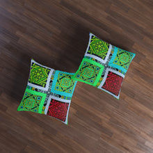 Carica l'immagine nel visualizzatore di Gallery, Tufted Floor Pillow, Square Laila Lago & C. by Iannilli Antonella