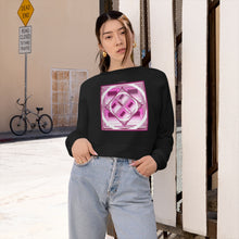 Carica l'immagine nel visualizzatore di Gallery, Women's Cropped Fleece Pullover Laila Lago & C. by Iannilli Antonella